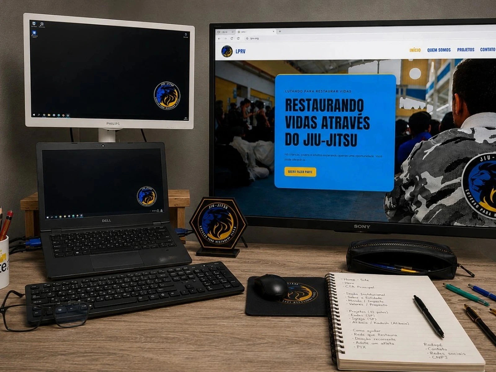 Documentos e informações que representam a transparência institucional do LPRV